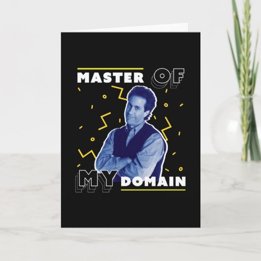 Jerry Seinfeld | Master of My Domain Kaart (Voorkant)