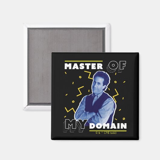 Jerry Seinfeld | Master of My Domain Magneet (Voorkant / Achterkant)