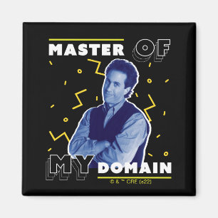 Jerry Seinfeld Master of My Domain Magneet