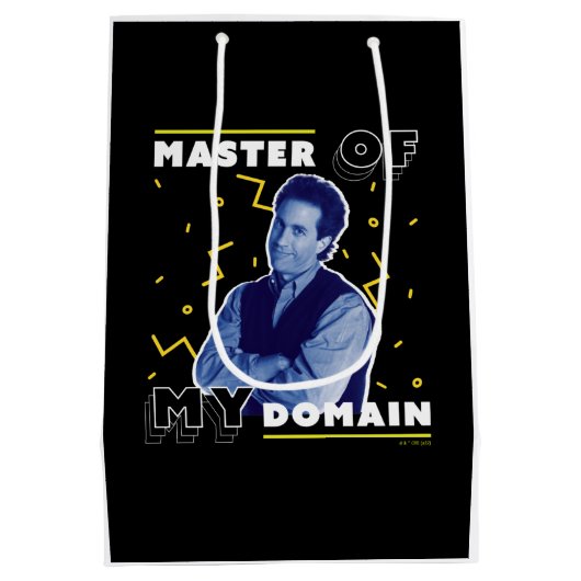 Jerry Seinfeld | Master of My Domain Medium Cadeauzakje (Achterkant)