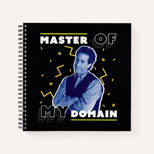 Jerry Seinfeld | Master of My Domain Notitieboek (Voorkant)