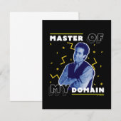 Jerry Seinfeld | Master of My Domain Notitiekaartje (Voorkant / Achterkant)
