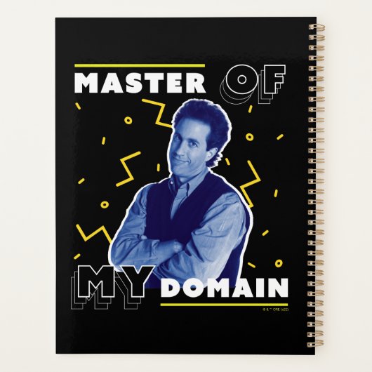 Jerry Seinfeld | Master of My Domain Planner (Achterkant)