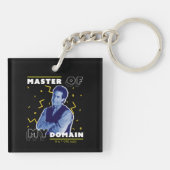 Jerry Seinfeld | Master of My Domain Sleutelhanger (Achterkant)