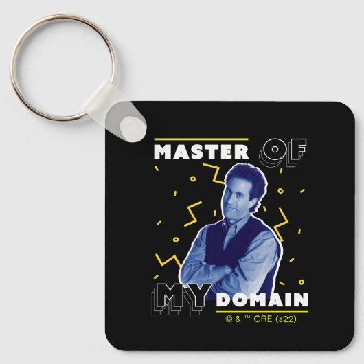 Jerry Seinfeld | Master of My Domain Sleutelhanger (Voorkant)