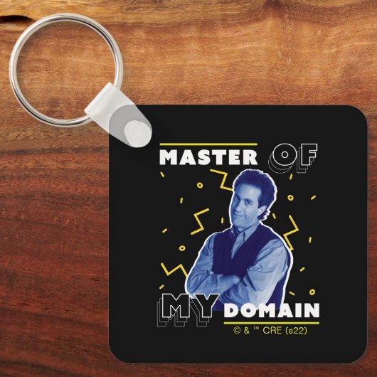 Jerry Seinfeld | Master of My Domain Sleutelhanger (Voorkant)