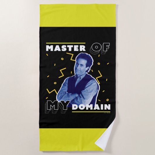 Jerry Seinfeld | Master of My Domain Strandlaken (Voorkant)