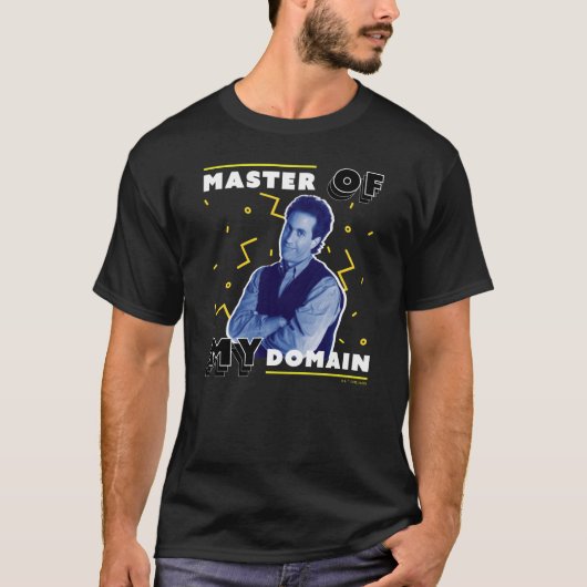 Jerry Seinfeld | Master of My Domain T-shirt (Voorkant)