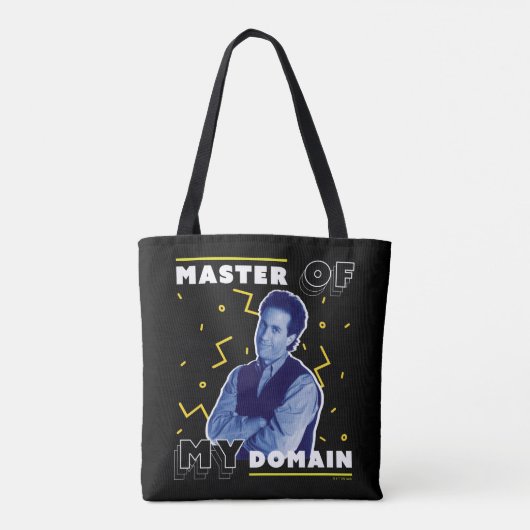 Jerry Seinfeld | Master of My Domain Tote Bag (Achterkant)