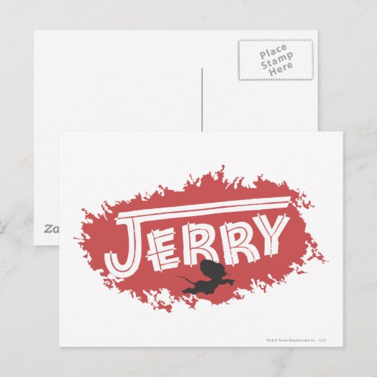 Jerry Silhouette Logo Briefkaart (Voorkant / Achterkant)