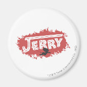 Jerry Silhouette Logo Magneet (Voorkant)