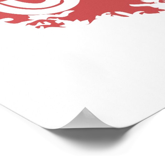 Jerry Silhouette Logo Poster (Hoek)