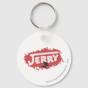 Jerry Silhouette Logo Sleutelhanger