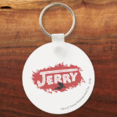 Jerry Silhouette Logo Sleutelhanger (Voorkant)