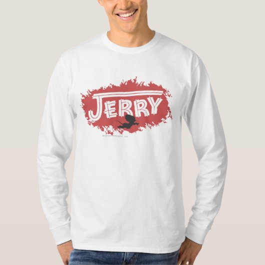 Jerry Silhouette Logo T-shirt (Voorkant)