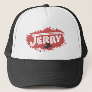 Jerry Silhouette Logo Trucker Pet