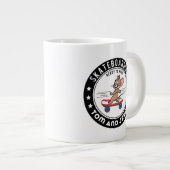 Jerry Skateboarding - klaar om te rijden Grote Koffiekop (Voorkant rechts)