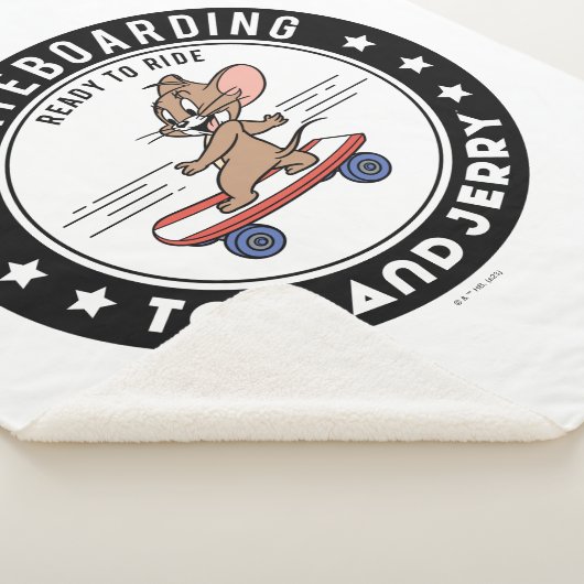 Jerry Skateboarding - klaar om te rijden Sherpa Deken (3/4)