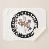 Jerry Skateboarding - klaar om te rijden Sherpa Deken (Voorkant (horizontaal))