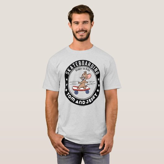 Jerry Skateboarding - klaar om te rijden T-shirt