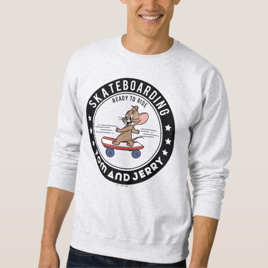Jerry Skateboarding - klaar om te rijden Trui (Voorkant)