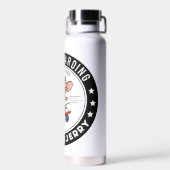 Jerry Skateboarding - klaar om te rijden Waterfles (Achterkant)