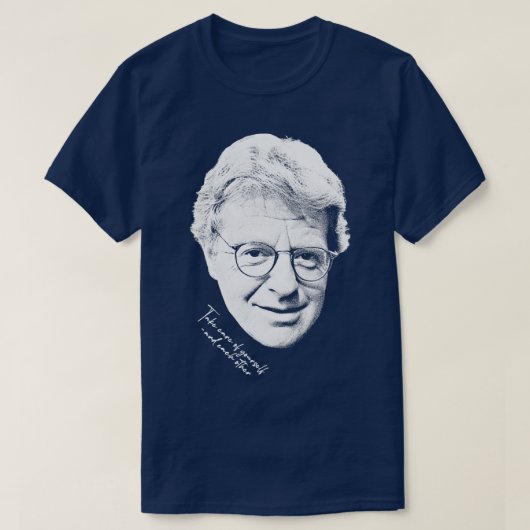 Jerry Springer Retro Fan Design T-shirt (Design voorkant)