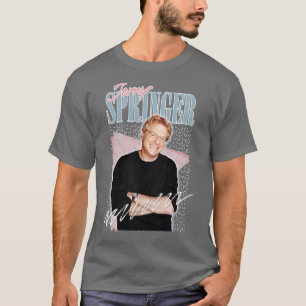 Jerry Springer  uiterlijk jaren '90 Stijlontwerp T-shirt