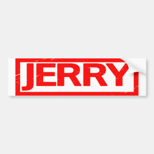 Jerry Stamp Bumpersticker