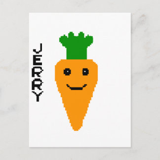 Jerry The Carrot Briefkaart