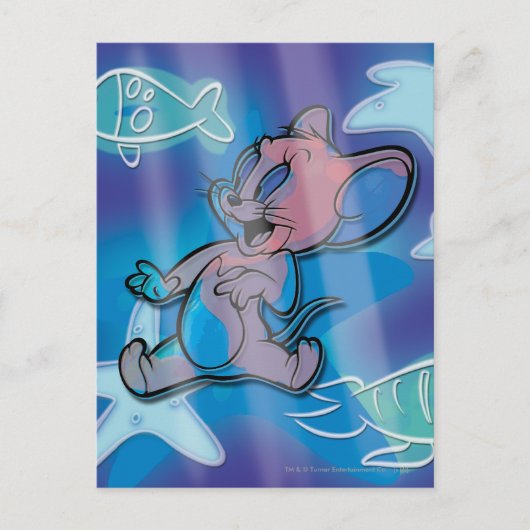 Jerry Trippy Fish Briefkaart (Voorkant)
