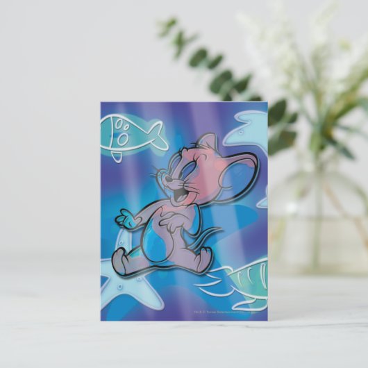 Jerry Trippy Fish Briefkaart (Staand voorkant)