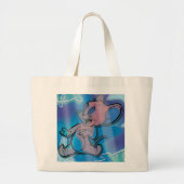 Jerry Trippy Fish Grote Tote Bag (Voorkant)