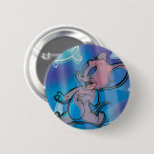 Jerry Trippy Fish Ronde Button 5,7 Cm (Voorkant /achterkant)