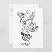 Jerry Twisted Tattoo 1 Briefkaart (Voorkant / Achterkant)