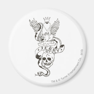 Jerry Twisted Tattoo 1 Magneet