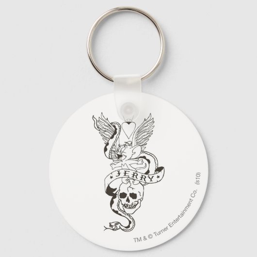Jerry Twisted Tattoo 1 Sleutelhanger (Voorkant)