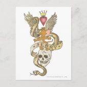 Jerry Twisted Tattoo 2 Briefkaart (Voorkant)
