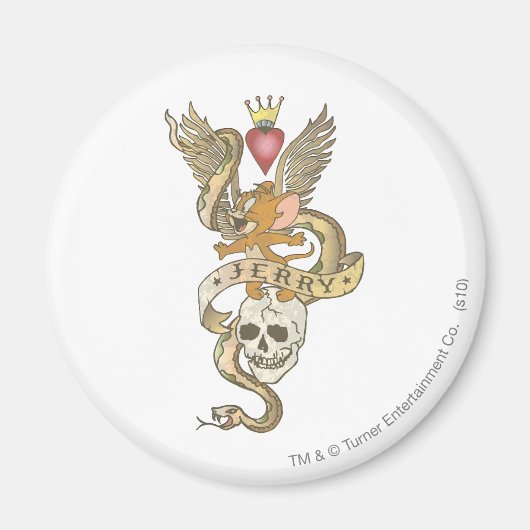 Jerry Twisted Tattoo 2 Magneet (Voorkant)