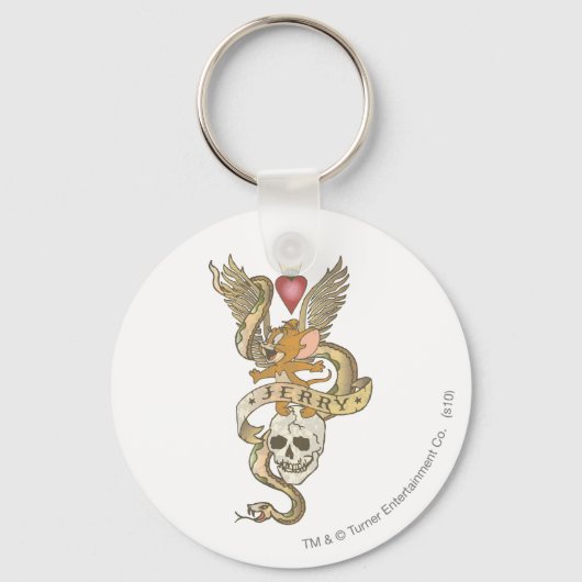 Jerry Twisted Tattoo 2 Sleutelhanger (Voorkant)