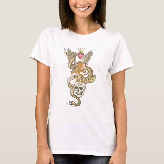 Jerry Twisted Tattoo 2 T-shirt (Voorkant)