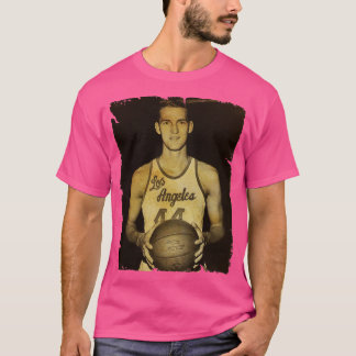 Jerry West  ontwerp van basketbal T-shirt