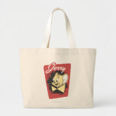Jerry Yellow Botiw Logo Grote Tote Bag (Voorkant)