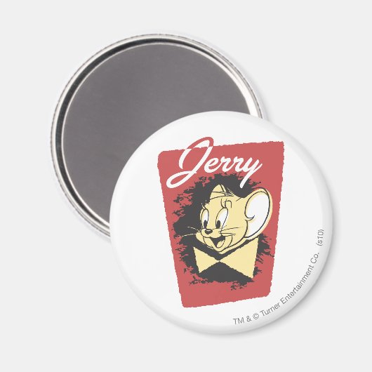 Jerry Yellow Botiw Logo Magneet (Voorkant / Achterkant)