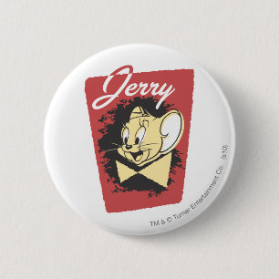 Jerry Yellow Botiw Logo Ronde Button 5,7 Cm