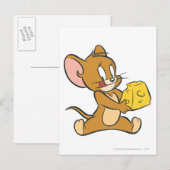 Jerry ziet zijn kaas briefkaart (Voorkant / Achterkant)