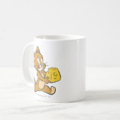 Jerry ziet zijn kaas koffiemok (Voorkant links)