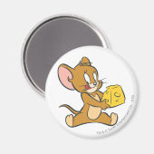 Jerry ziet zijn kaas magneet (Voorkant / Achterkant)