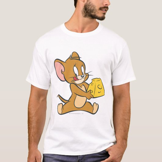 Jerry ziet zijn kaas t-shirt (Voorkant)