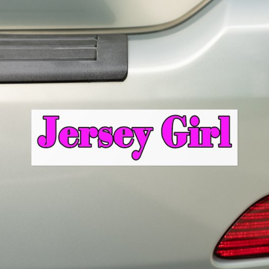 jerrymeisje2 bumpersticker (Op auto)